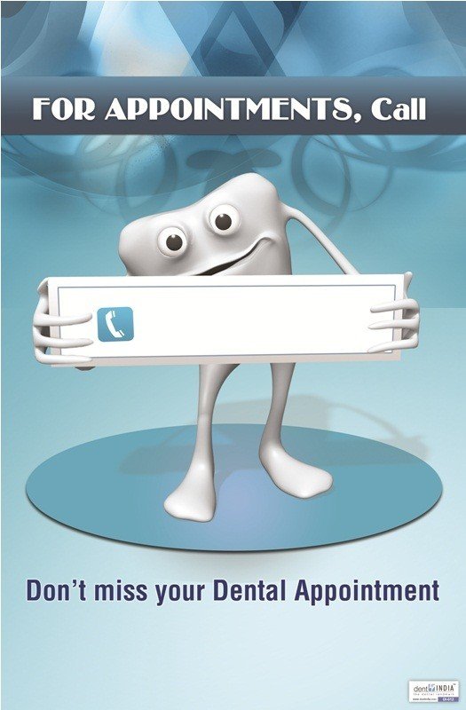 Poster English For Appointments Call - 012 - Libral Traders