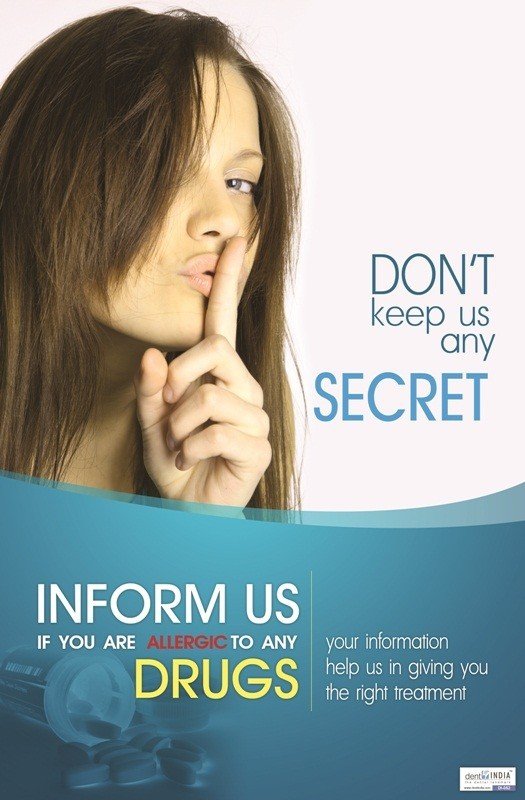 Poster English Don't Keep us any Secret - 052 - Libral Traders