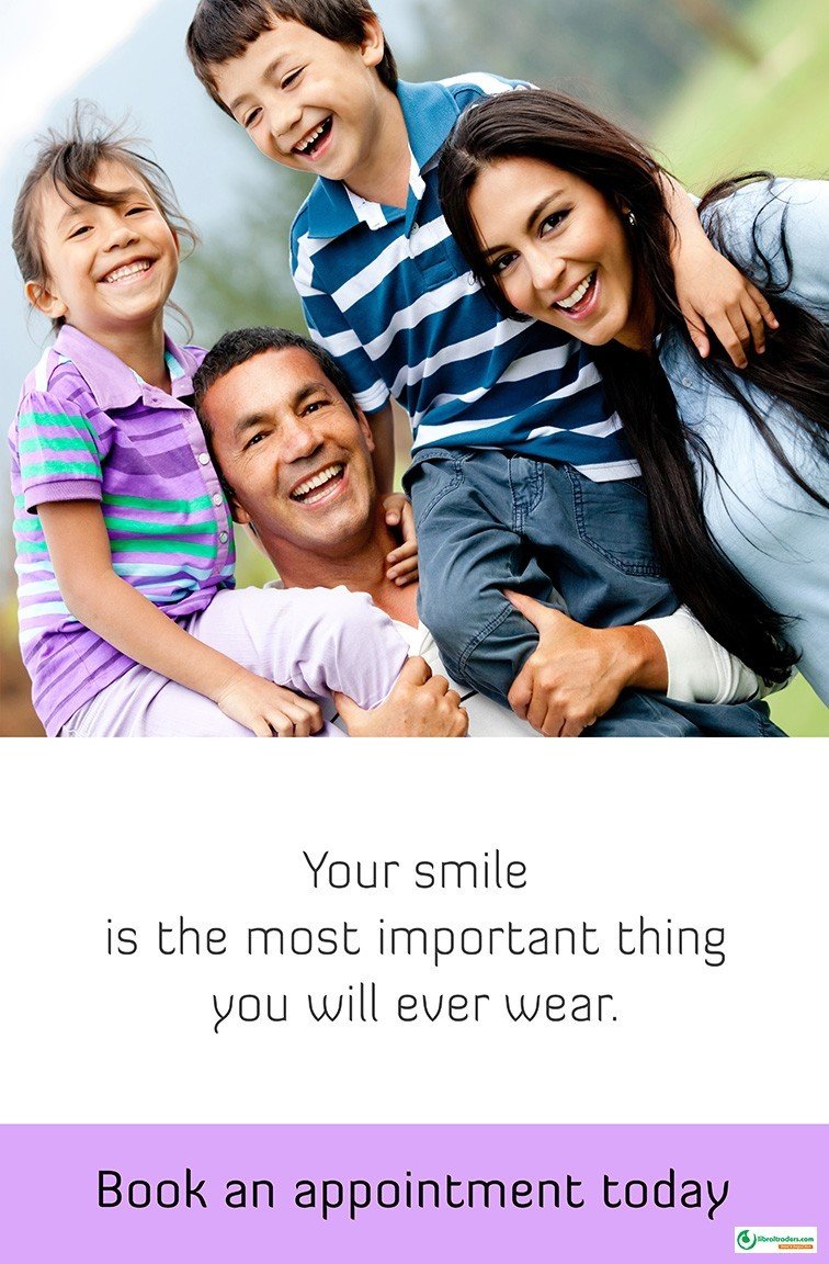 Poster English Book an appointment today - 096 - Libral Traders