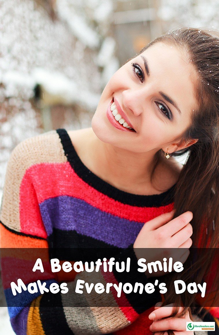 Poster English A Beautiful Smile Makes Everyone's Day - 098 - Libral Traders