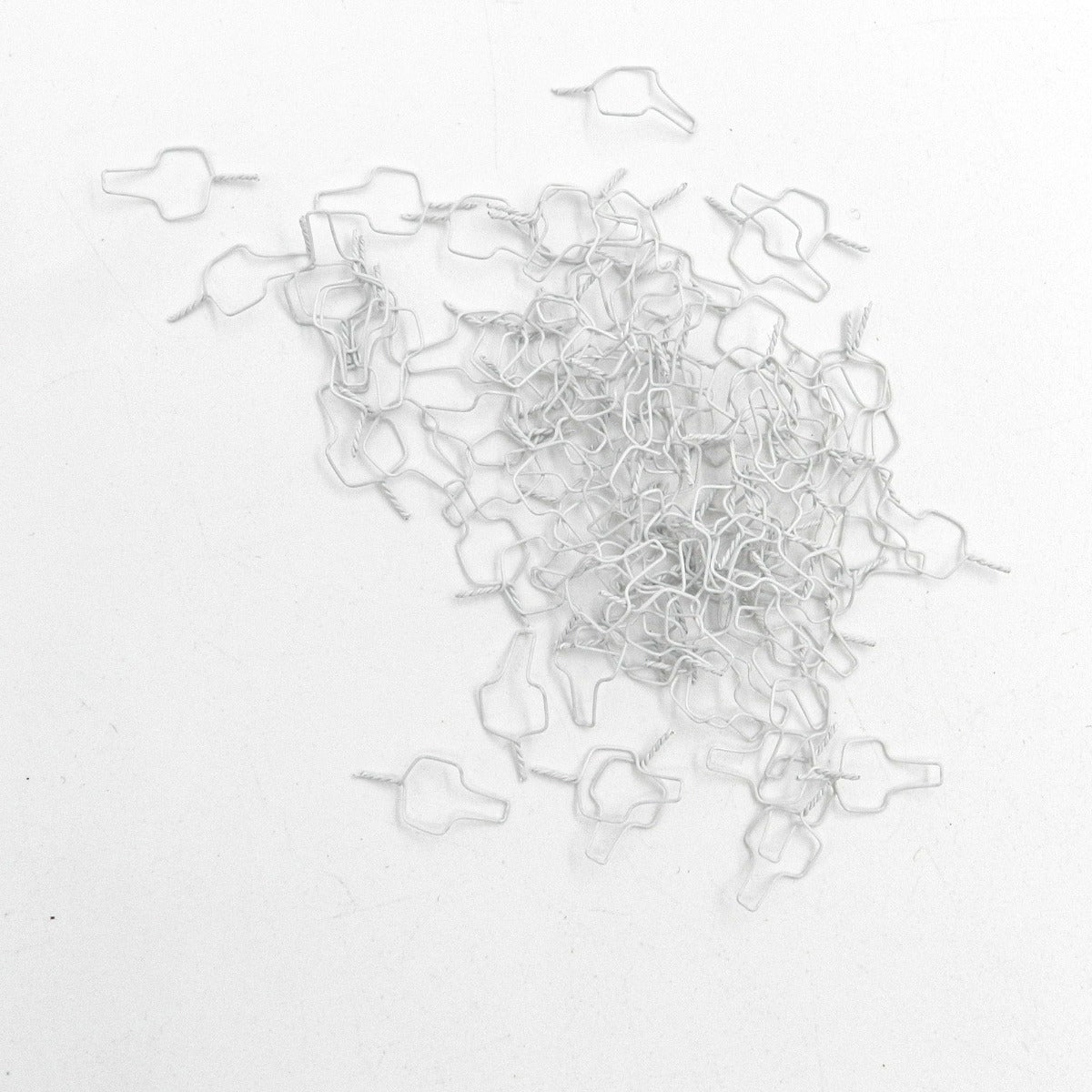 RF Preformed Tooth Colour Ligature Ties Short White .012" - Libral Traders