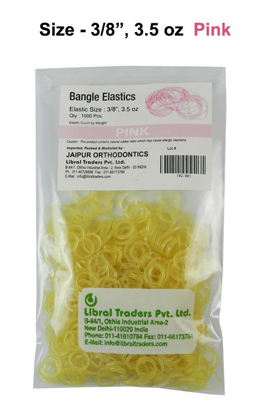 Centrino Bangle Tooth Colour Elastics - Libral Traders