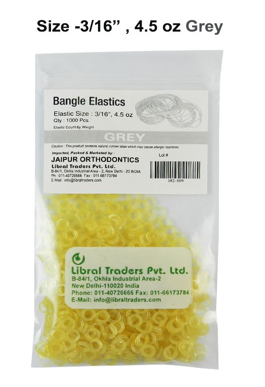 Centrino Bangle Tooth Colour Elastics - Libral Traders