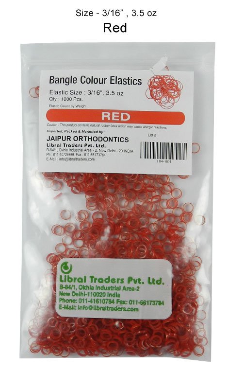 Centrino Bangle Colour Elastics - Libral Traders
