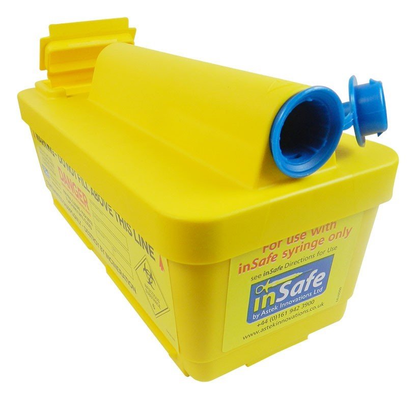 Astek Insafe Safety Syringe System - Libral Traders