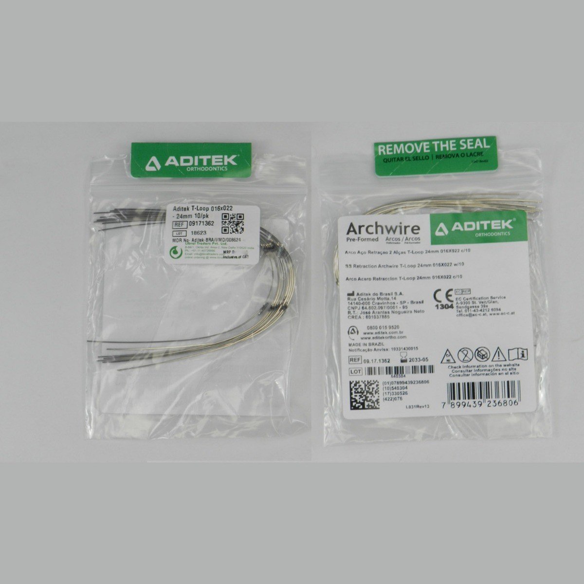 Aditek SS T-Loop Wires Trueform - Libral Traders