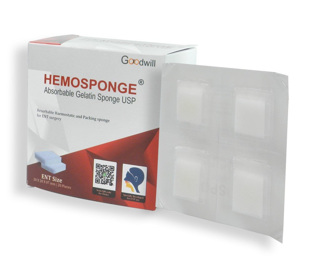 Goodwill Dental XL Hemosponge 20x20x7 MM - Libral Traders