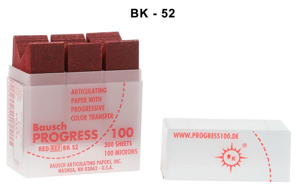 Bausch Articulating Paper with 100µ Microns - Libral Traders