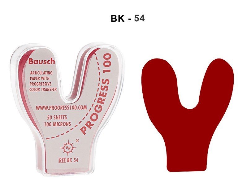 Bausch Articulating Paper with 100µ Microns - Libral Traders