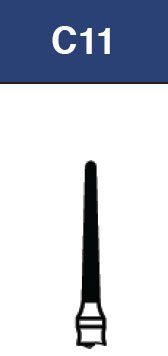 Strauss FG Diamond Burs Round End Taper 012 6/pk - C11 - Libral Traders