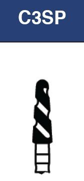 Strauss FG Diamond Burs Specials Cool Cut Medium 025 2/pk - Libral Traders