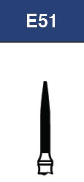 Strauss FG Diamond Burs Flame 012 6/pk - E51 / F0-42EF - Libral Traders