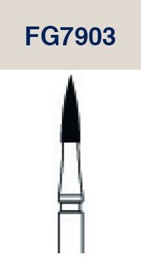 Strauss Carbide Needle Bur 12 Flute 012 3/pk - FG7903 - Libral Traders