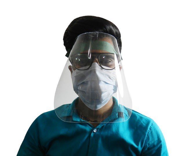 LD Face Shield With Elastic Headband - Libral Traders