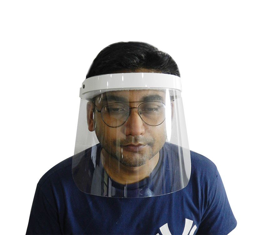 LD Poly Carbonate Face Shield (800 Microns) - Libral Traders