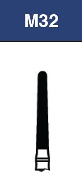 Strauss FG Diamond Burs Round End Taper 016 6/pk - M32 - Libral Traders
