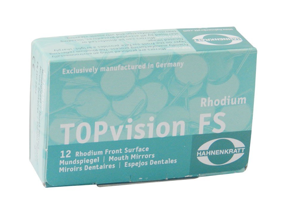 Hahnenkratt TOPvision FS Rhodium Mouth Mirrors - Libral Traders