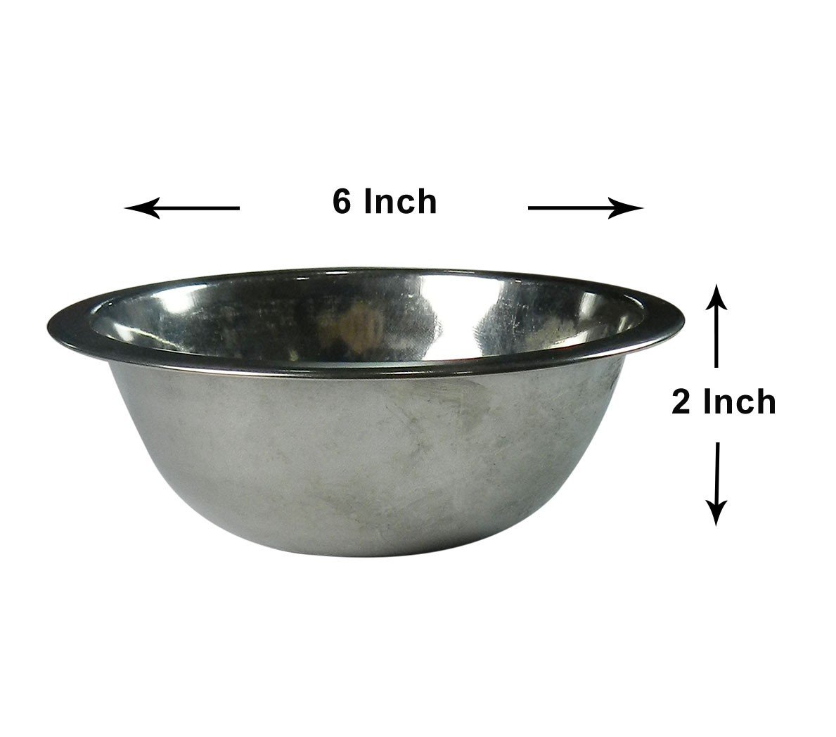Maya Surgicals Stainless Steel Bowl 6" 520 ML - Libral Traders