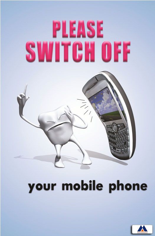 Poster English Please Switch Off Your Mobile - 008 - Libral Traders
