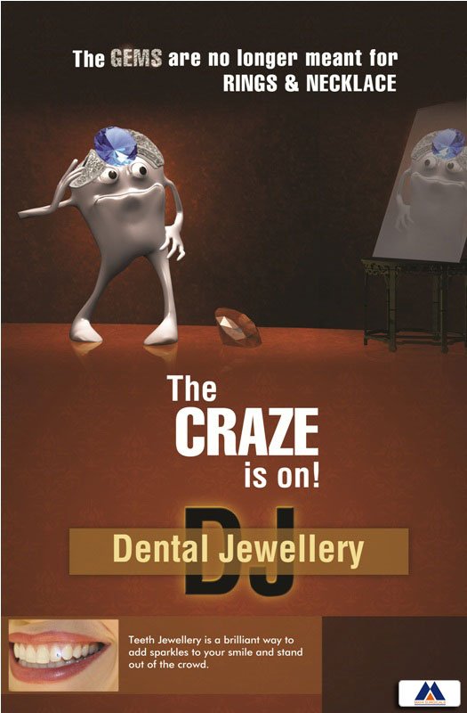 Poster English Dental Jewellery - 015 - Libral Traders