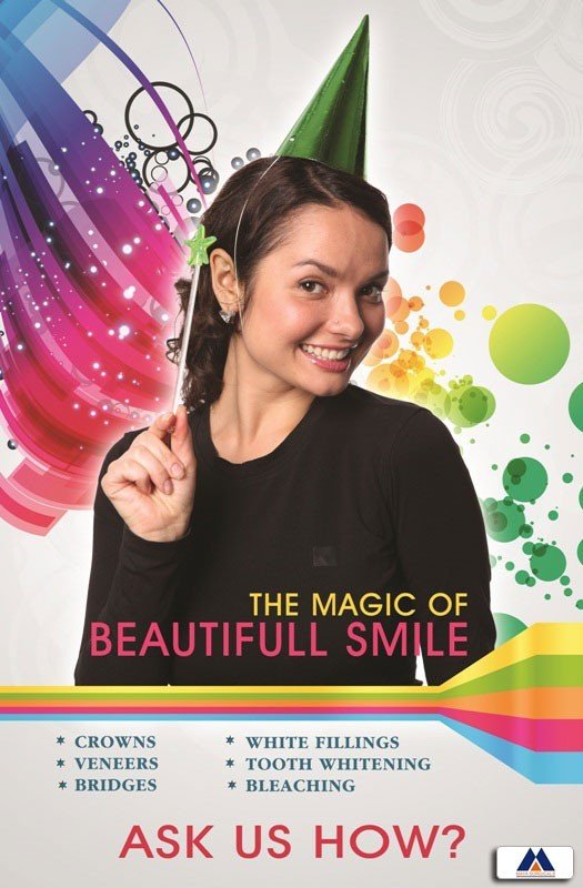 Poster English Magic of Beautiful Smile - 051 - Libral Traders