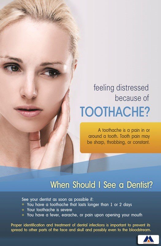 Poster English Toothache - 064 - Libral Traders
