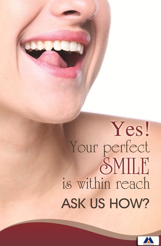 Poster English Yes Your Perfect Smile - 066 - Libral Traders
