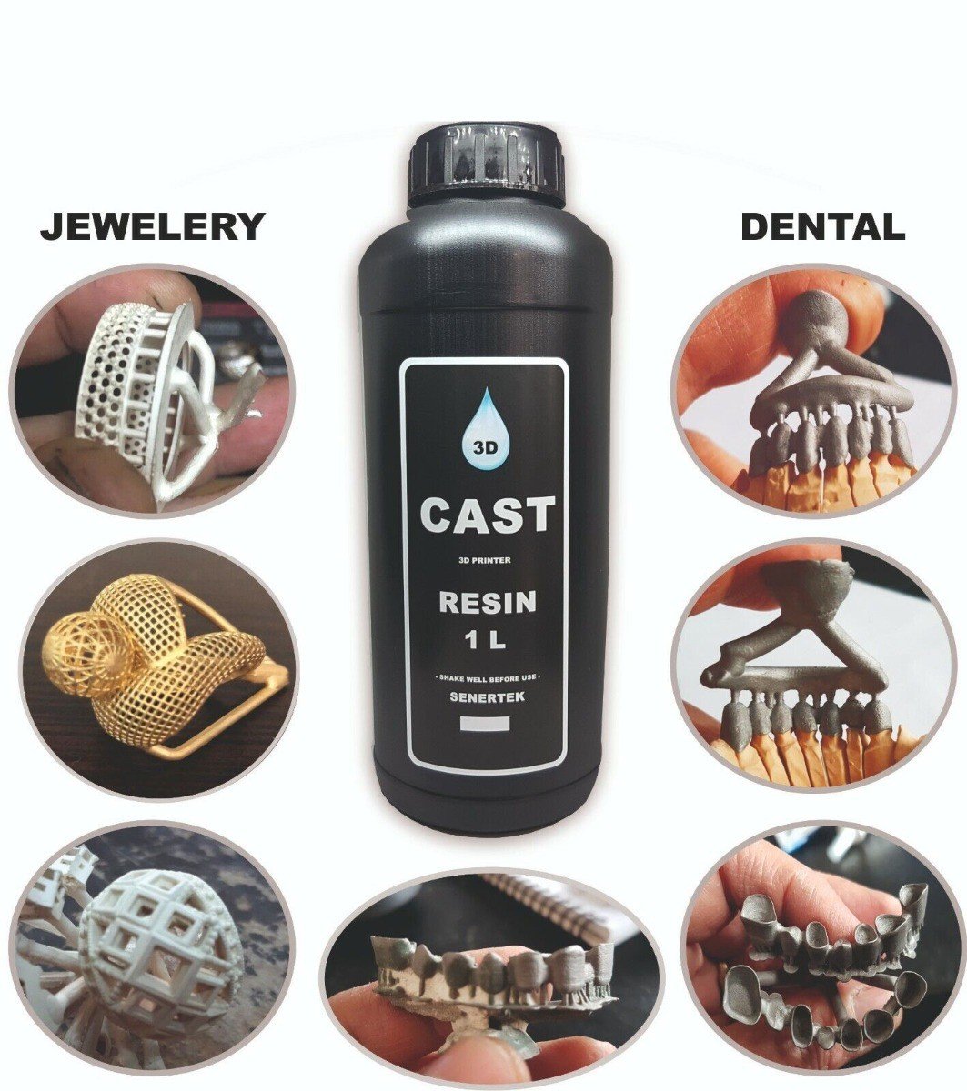 Senertek 3D Cast V3 Printing Resin - Libral Traders