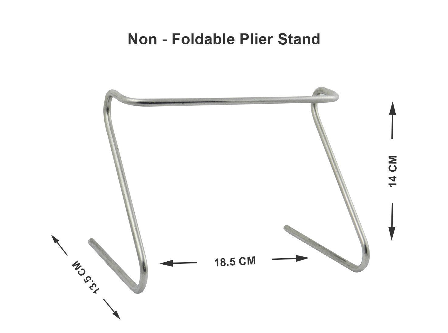 Shree Plier Rack SS Non-Foldable - Libral Traders