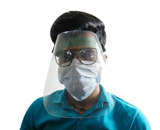 LD Face Shield With Tie Type - Libral Traders