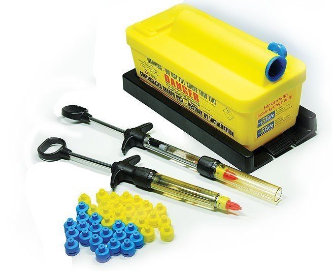 Astek Insafe Safety Syringe System - Libral Traders