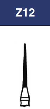 Strauss FG Diamond Burs Needle 010 6/pk - Z12 - Libral Traders