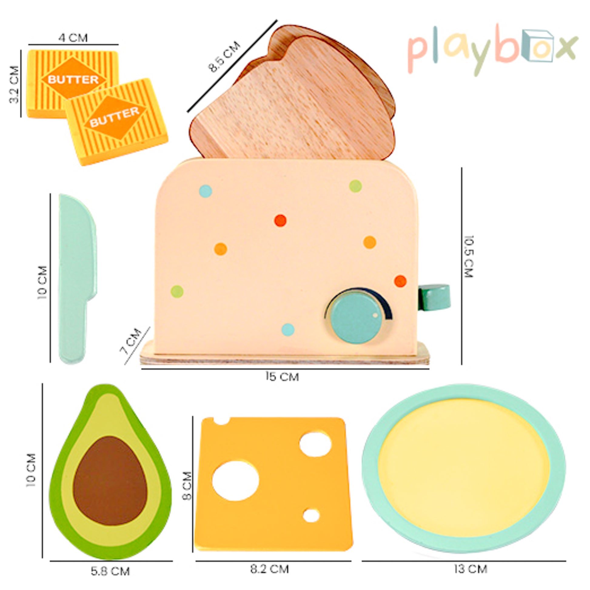 Playbox Roasty Toasty - Toaster - Libral Traders