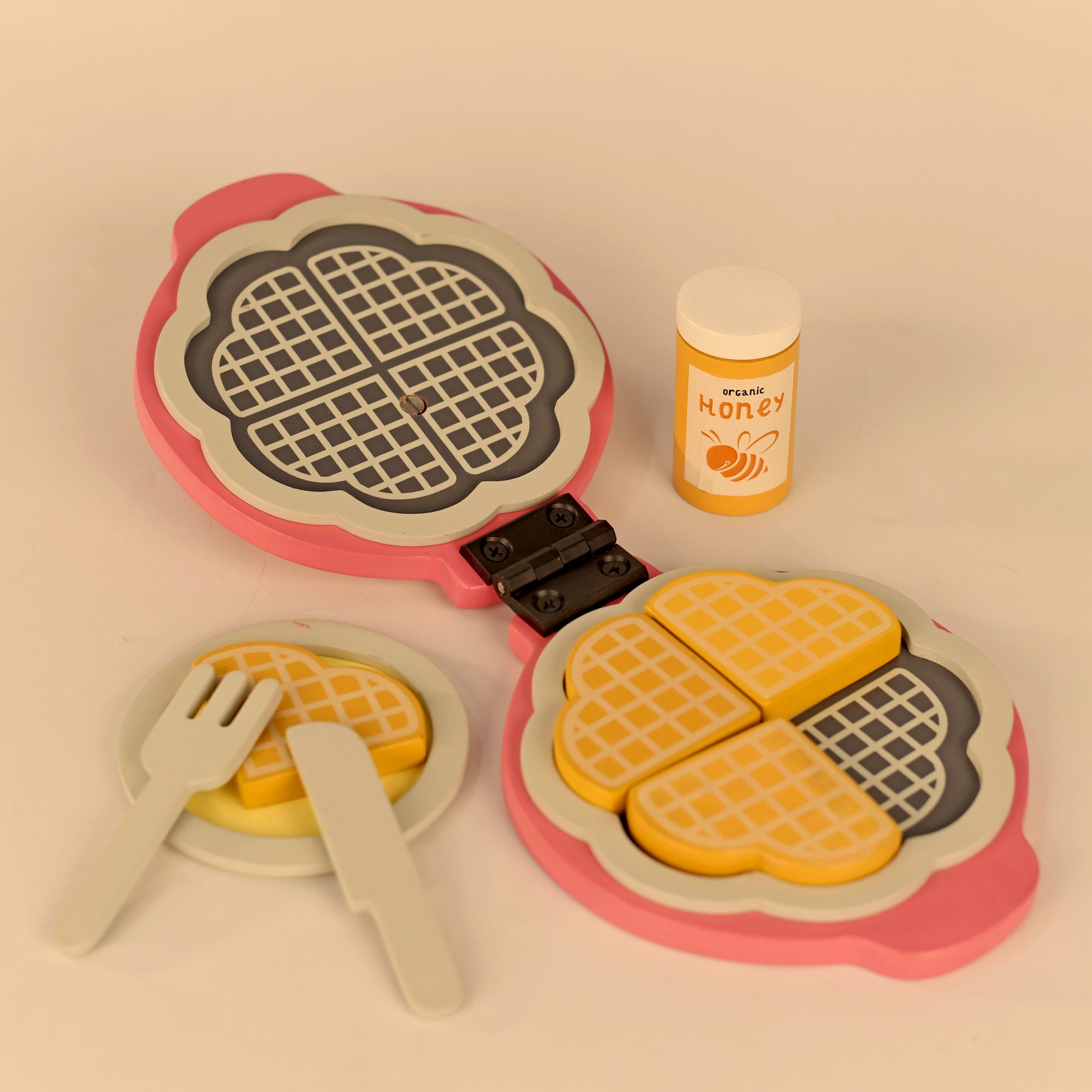 Playbox Sweet Treat - Waffle Maker Pink Color - Libral Traders
