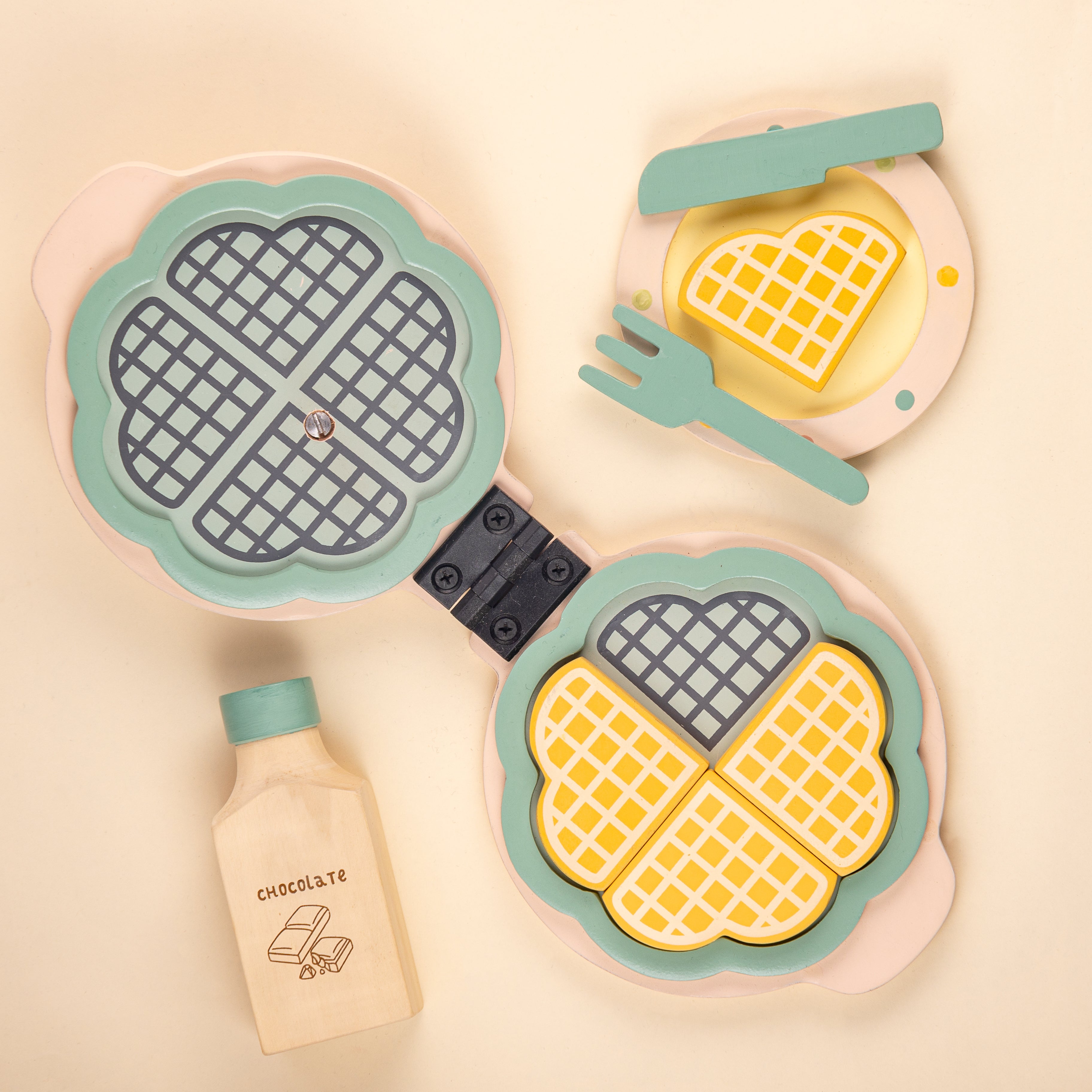 Playbox Sweet Treat - Waffle Maker Beige Color - Libral Traders