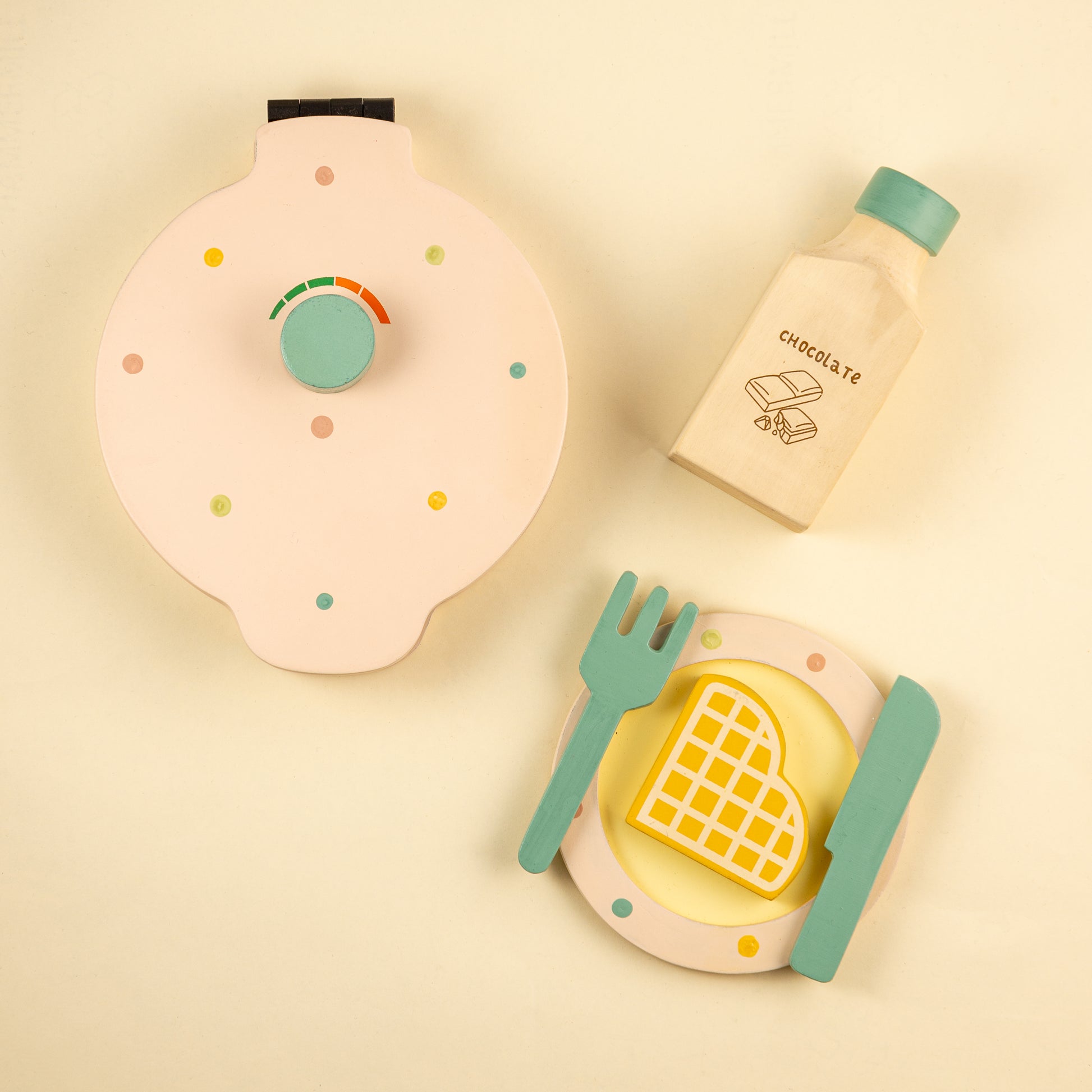 Playbox Sweet Treat - Waffle Maker Beige Color - Libral Traders