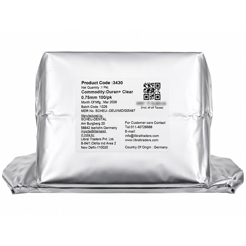 Scheu Duran + (Plus) Integrated Insulation Foil Round Sheets 125 MM