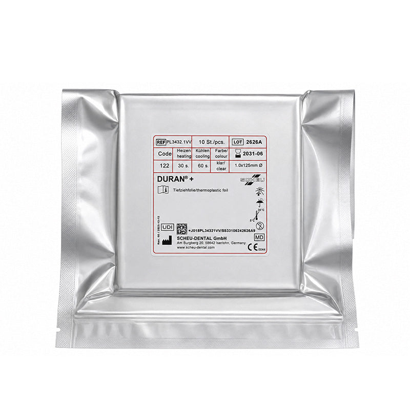 Scheu Duran + (Plus) Integrated Insulation Foil Round Sheets 125 MM