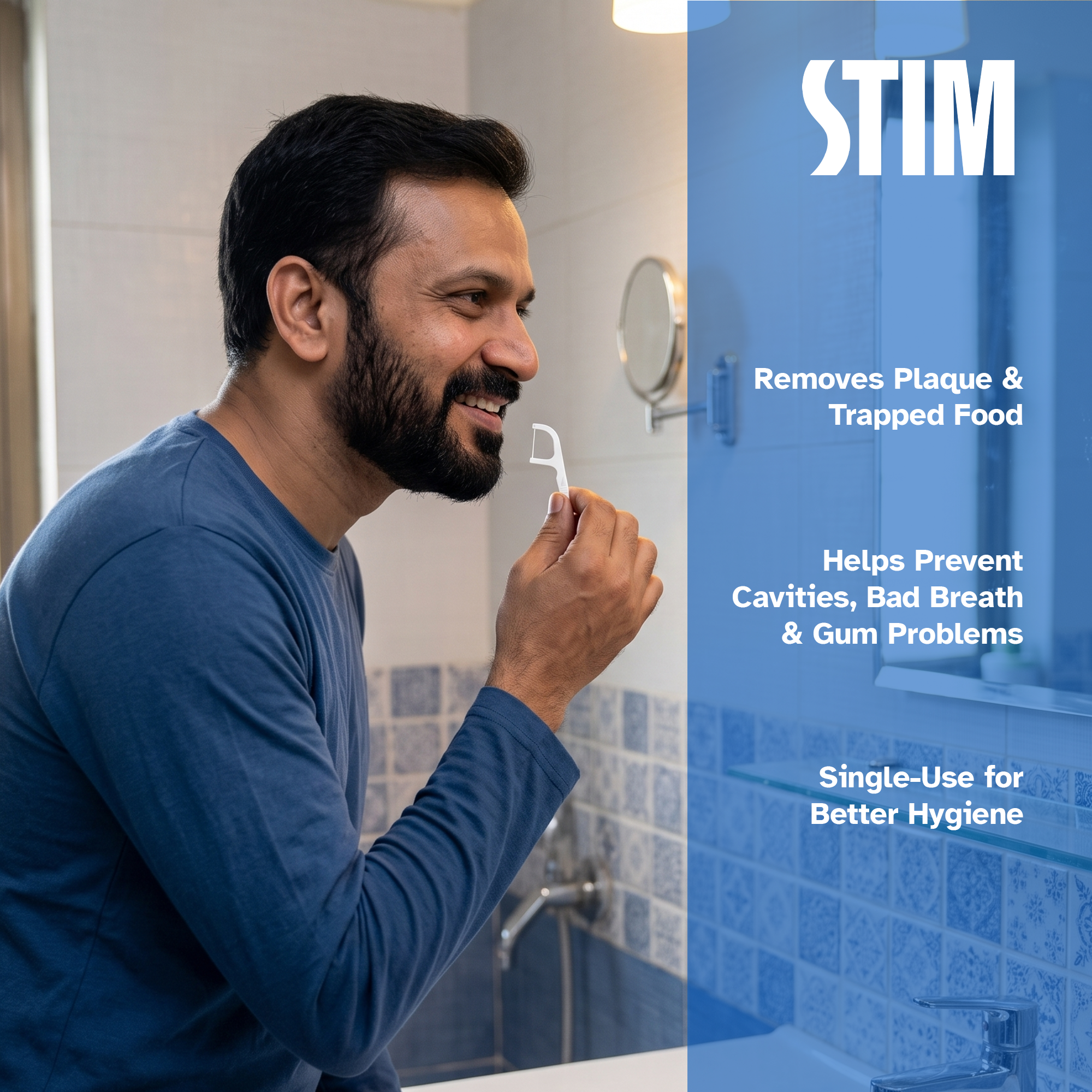 STIM Flosser - Pick and Floss