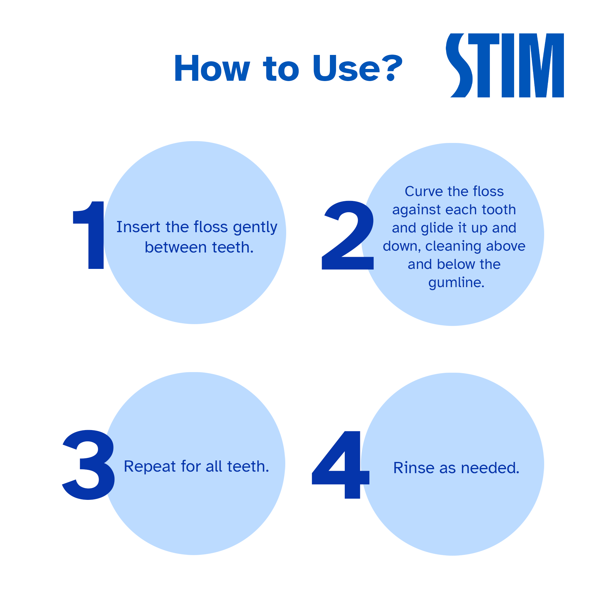 STIM Flosal - Pick and Floss - Right Angle