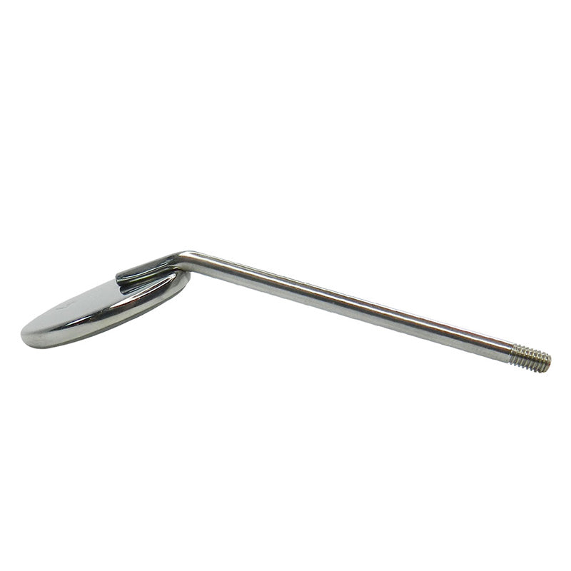 CAT Instruments CAT Mouth Mirror with 22 mm magnification for dental diagnostics, showing the reflective mirror surface and handle.