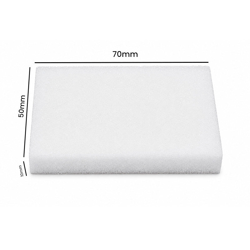 Goodwill Hemosponge membrane plug, 70x50x10 mm, showing the soft, flexible sponge material used for sealing and insulation.