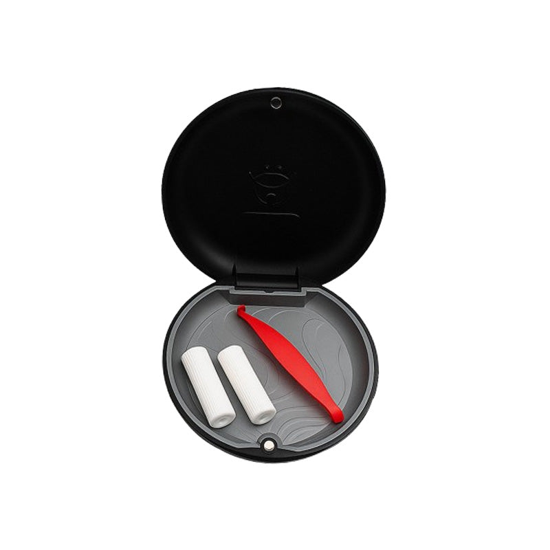Captain Slim Aligner Case Black With Silicone Layer
