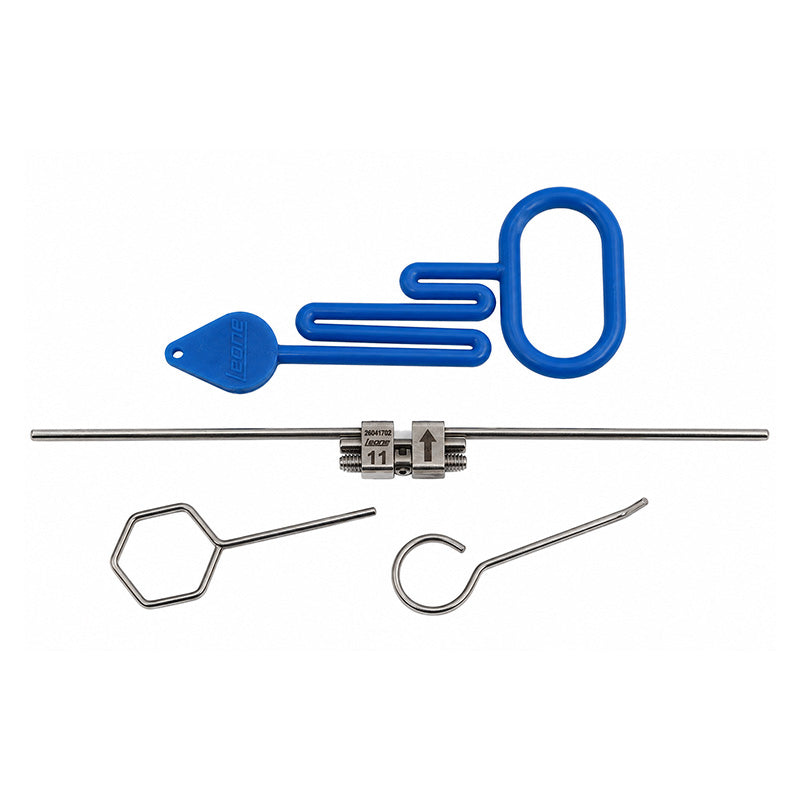 Leone Hyrex Rapid Expander Screw by Leone s.p.a, showing a close-up of the dental expander screw with metal components.