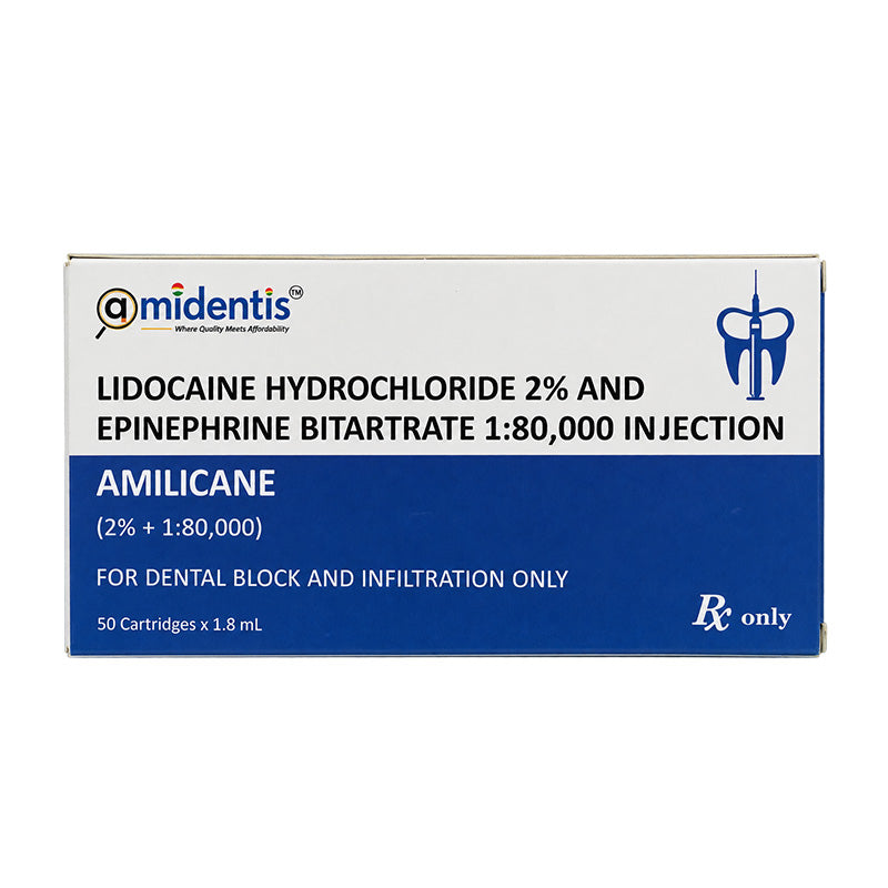 Amidentis Amilicane Dental Anesthetic 2% Lidocaine