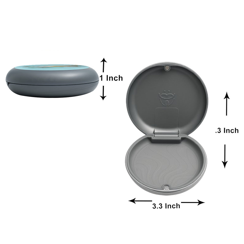 Captain Slim Aligner Case "Animal" Giraffe With Silicone Layer