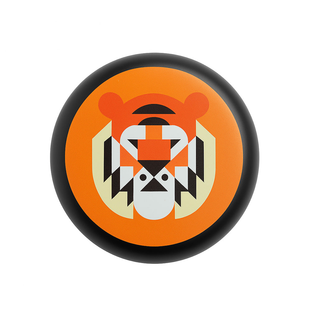 Captain Slim Aligner Case "Animal" Tiger With Silicone Layer