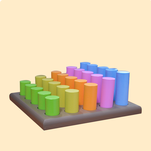 Rod peg steps - Libral Traders
