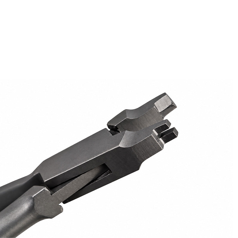 CAT Instruments CAT Hook Crimping Curved Plier for utility and specialty tasks, featuring ergonomic design and precise crimping capability.