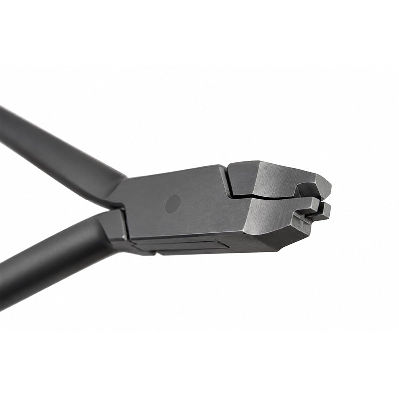CAT Instruments CAT Hook Crimping Curved Plier for utility and specialty wire crimping, with ergonomic handle and curved jaw design.